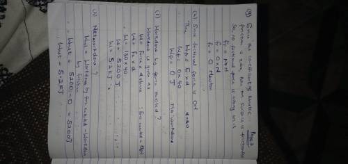 A person pulls a crate of mass M = 63 kg a distance 40.0 m along a horizontal floor by a constant fo