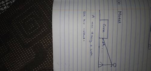 A person pulls a crate of mass M = 63 kg a distance 40.0 m along a horizontal floor by a constant fo