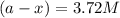 (a-x)=3.72M