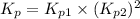 K_p=K_{p1}\times (K_{p2})^2