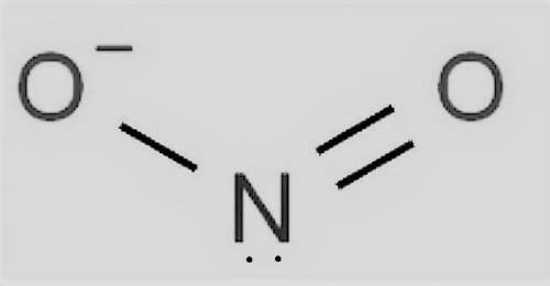 The central nitrogen atom in the no2- ion has  nonbonded electron pairs and  bonded electron pairs i