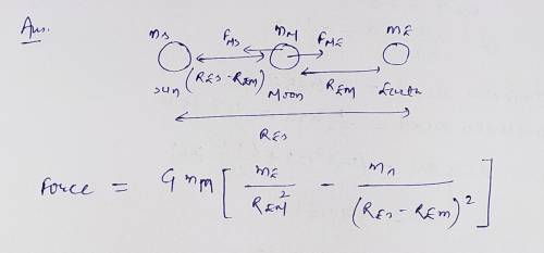 During a solar eclipse, the sun, earth, and moon align, with the moon in the middle. Determine the m