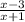 \frac{x-3}{ x+1}