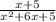 \frac{x+5}{x^{2} + 6x +5 }