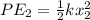 PE_{2} = \frac{1}{2}kx_2^2