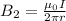 B_2=\frac{\mu_0 I}{2\pi r}