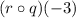 (r \circ q)(-3)