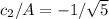 c_2/A=-1/\sqrt{5}