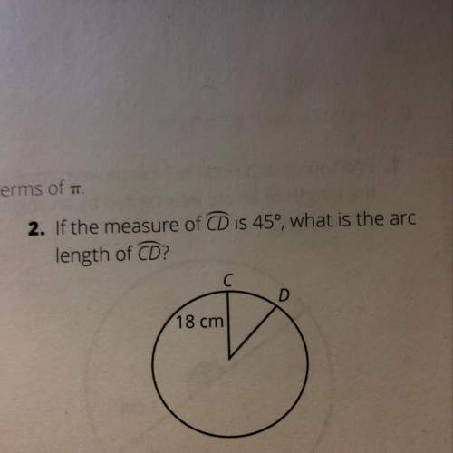 A. calculate the ratio of the length of each arc to the circles circumference  1)the mea