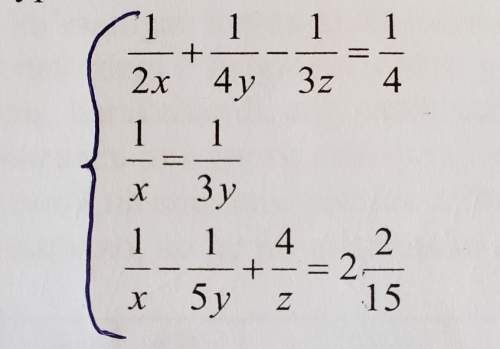 [20 points+brainliest] solve the system of equations. give an explanation with your answer, ! a de