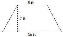 Find the area. a. 19 ft² b. 30 ft² c. 31 ft² d. 84 ft²