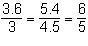 Which set of ratios could be used to determine if one triangle is a dilation of the other