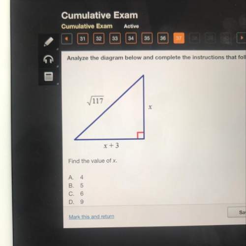 Analyze the diagram below and complete the instructions that follow. x + 3 find the valu