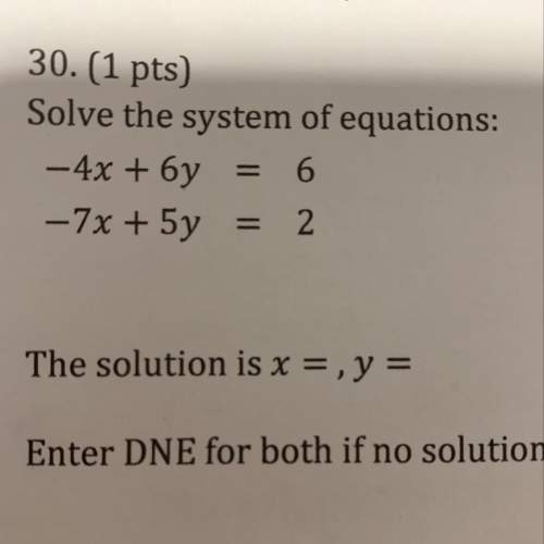 Need , solve the system of equations. check photo