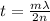 t = \frac{m \lambda}{2n}