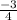 \frac{-3}{4}