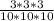 \\ \frac{3*3*3}{10*10*10}