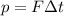 p = F\Delta t