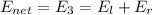 E_{net} =E_3= E_l + E_r