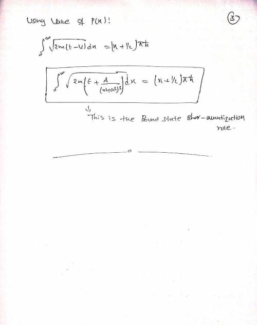 Consider a particle of mass m in a one-dimensional system (coordinate x) with attractive potential e