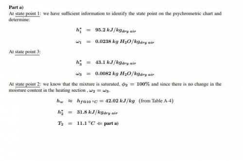 12.50 An air conditioner operating at steady state takes in moist air at 28°C, 1 bar, and 70% relati