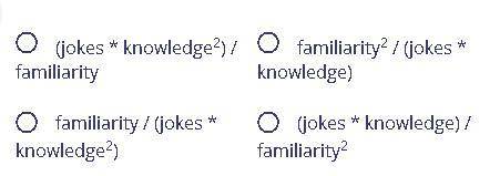 The number of laughs (denoted by L) can be defined as a function of the number of jokes (denoted by