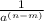 \frac{1}{a^{(n-m)} }