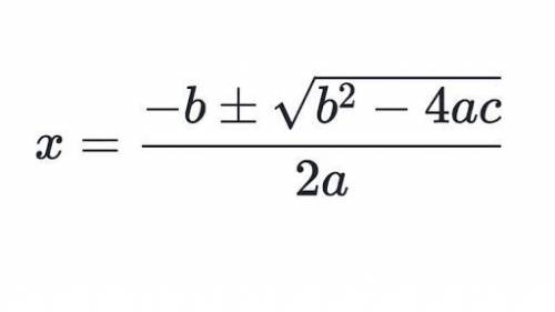 What does the quartic formula look like?