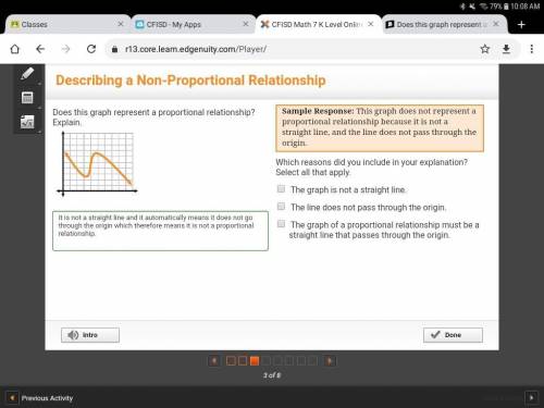 Does this graph represent a proportional relationship?