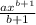 \frac{ax^{b+1}}{b+1}