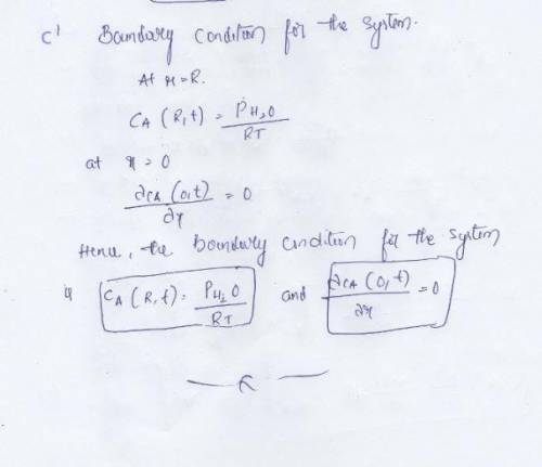 A common process for increasing the moisture content of air is to bubble it through a column of wate