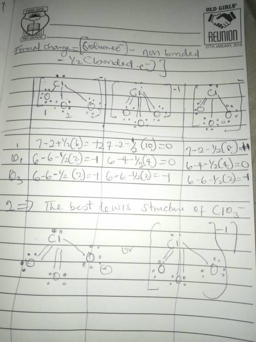 The formal charge is the charge an element would have in a molecule or ion if all of the bonding e