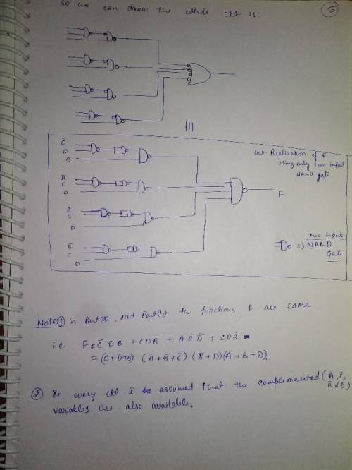 Design a logic circuit that has a 4-bit binary number as an input and one output. The output should