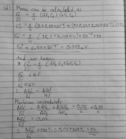 An aluminum cylinder bar ( 70 GPa E m = ) is instrumented with strain gauges and is subject to a ten