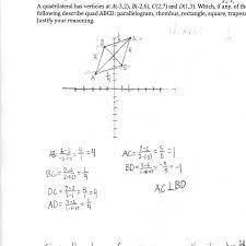 You are graphing Rectangle ABCD in the coordinate plane. The following are three of the vertices of