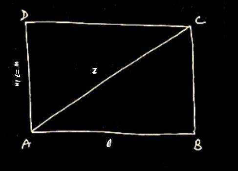 The area of grandiose rectangular painting is 56 in.² the width of the painting is 7 inches what The