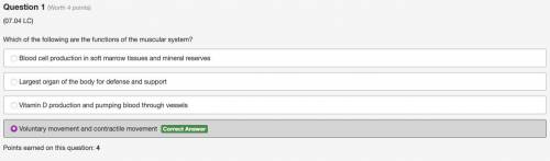 WILL MARK BRAINLIEST IF CORRECT Which of the following are the functions of the muscular system? Blo