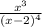 \frac{x^{3} }{(x-2)^{4} }