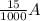 \frac{15}{1000}A\\