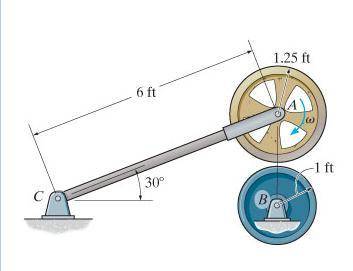 Wheels A and B have weights of 150 lb and 100 lb , respectively. Initially, wheel A rotates clockwis