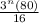 \frac{3^n(80)}{16}