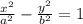 \frac{x^{2}}{a^{2}}-\frac{y^{2}}{b^{2}} = 1