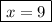 \boxed{x \degree = 9 \degree}