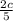 \frac{2c}{5}