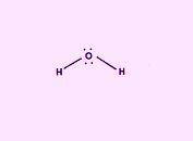 Draw the Lewis structure of H2O. Include any nonbonding electron pairs. Draw the molecule by placing