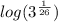 log(3^{\frac{1}{26} })