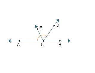 Ray CE is the angle bisector of ACD. Which statement about the figure must be true?