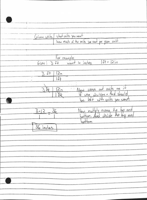 How do you know when to multiply and when to divide to convert units or measurements