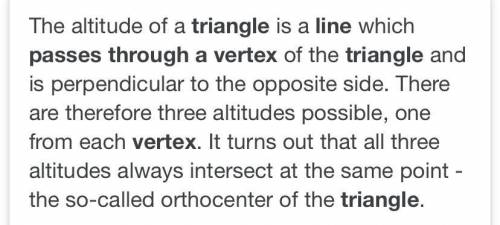 a(n)  of a triangle is a line or segment that passes through a vertex and bisects the opposite that