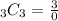 _3 C _3 = \frac{3}{0}